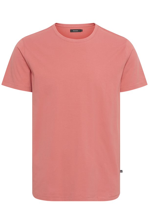 Matinique Jermalink Round Neck Tshirt In Faded Rose
