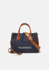 Valentino Leith Denim Bag In Denim/Cuoio