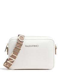 Valentino White Alexia Gold Detail Bag