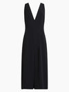 French Connection Harry Suiting Midi Dress Black
