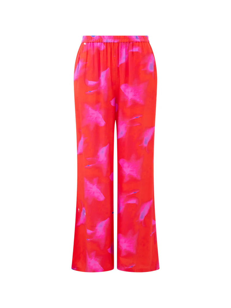 French Connection Christy Eco Delphine Trousers Rasberry