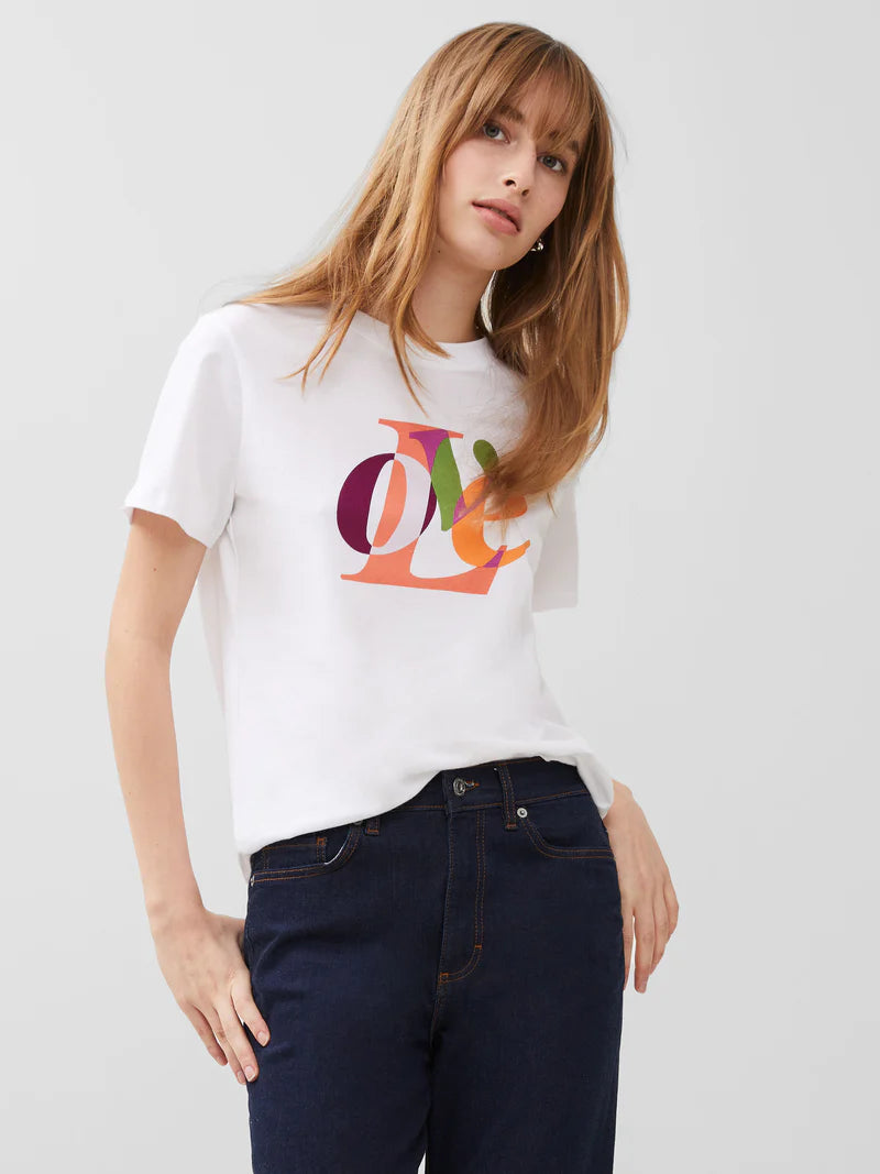 French Connection Love Graphic T - Shirt