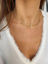 Olia Brie waterproof necklace-gold