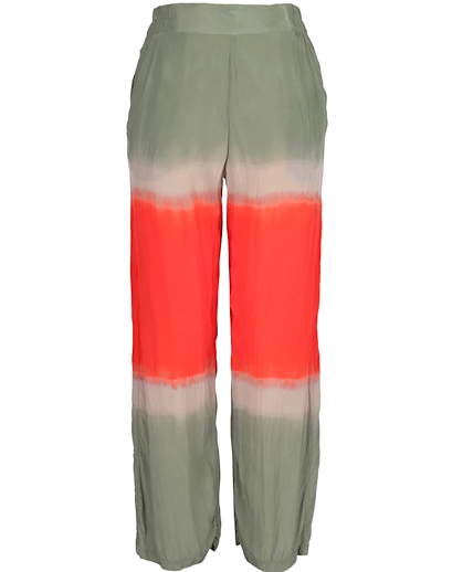 NU DENMARK ARMY MIX ELINA TINA TROUSERS WITH DIP-DYE EFFECT