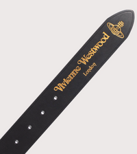 Vivienne Westwood Belts Roller Buckle Belt - Gunmetal