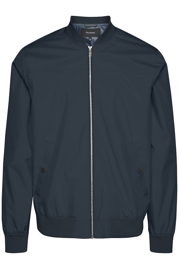 Matinique  MAclay Bomber Style Jacket In Insignia Blue