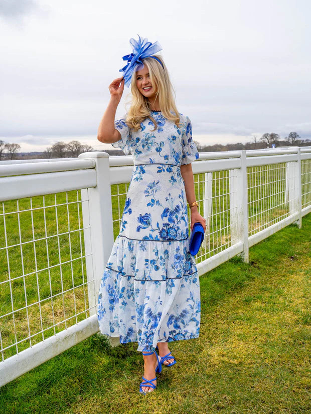 Hope Ivy HI 4838 Shivani Dress Blue