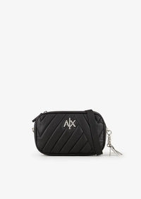 Armani Exchange Small Quilted Bag Black