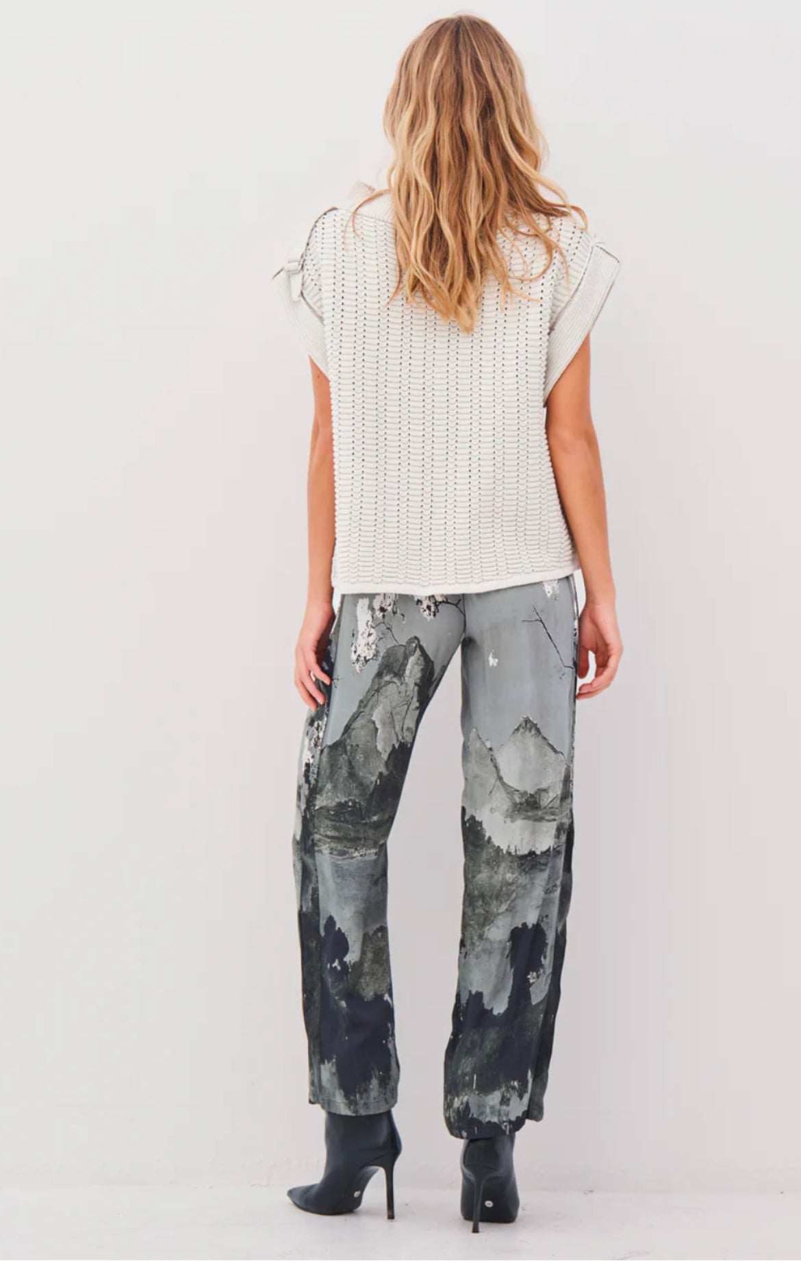 NU Denmark Anja Knit Top Bone