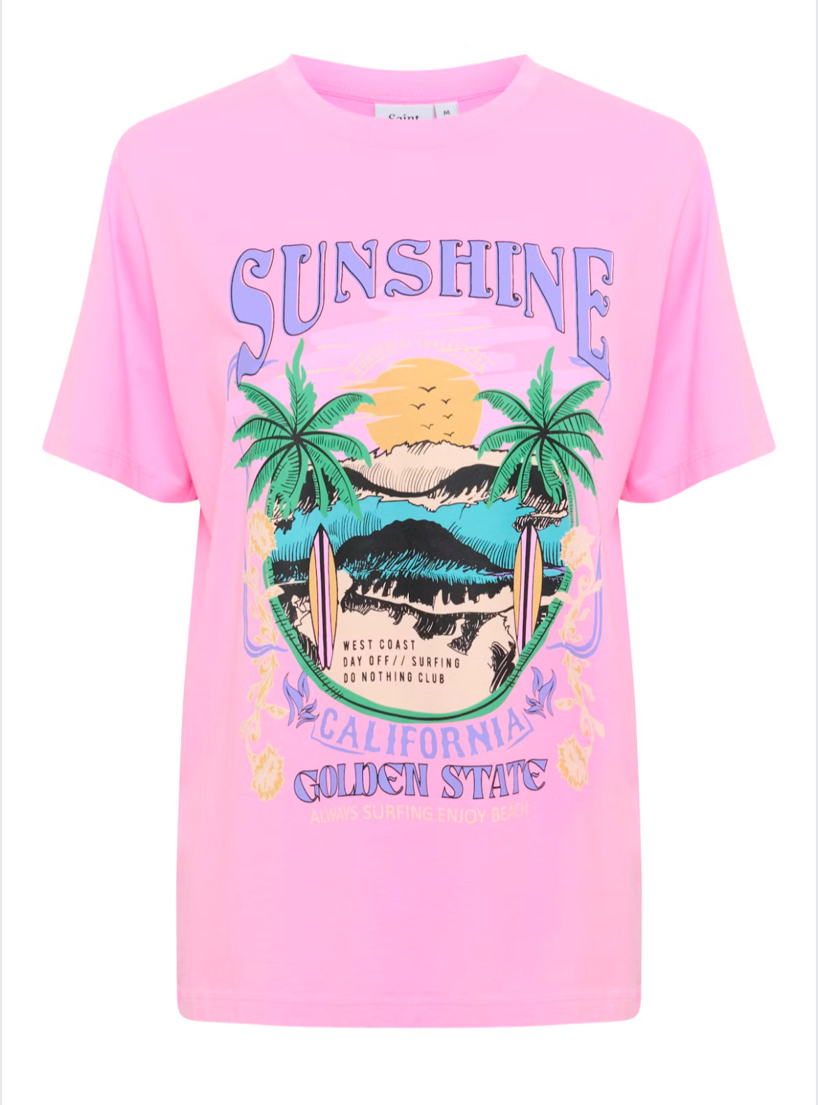 Saint Tropez Kaliva T-Shirt Bonbon Pink