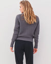 NU Denmark Anja Sequin Knitted Jumper Grey Mix