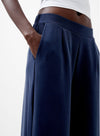French Connection Wren Wide Leg Trouser Midnight Blue