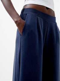 French Connection Wren Wide Leg Trouser Midnight Blue