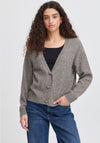 ICHI Dasila Cardigan In Grey