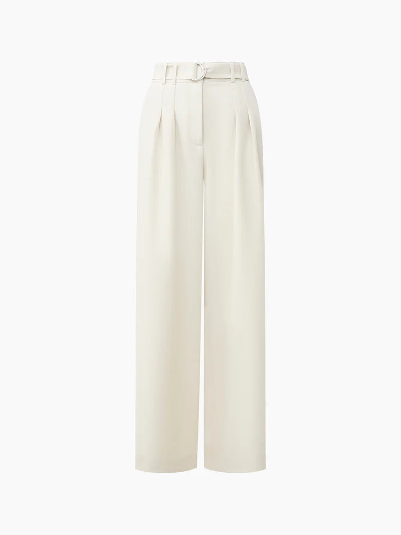 French Connection Everly Suiting Trousers In Oyster Grey