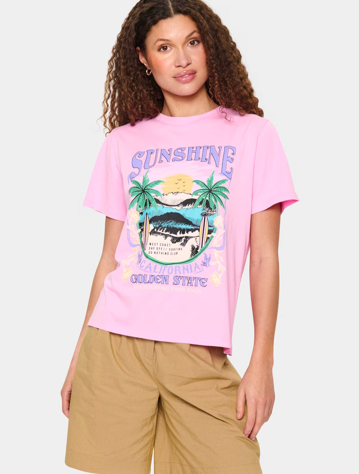 Saint Tropez Kaliva T-Shirt Bonbon Pink