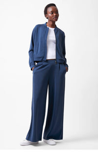 French Connection Wren Bomber Jacket Midnight Blue