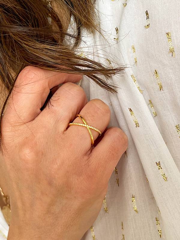 Olia Jennifer ring-Gold