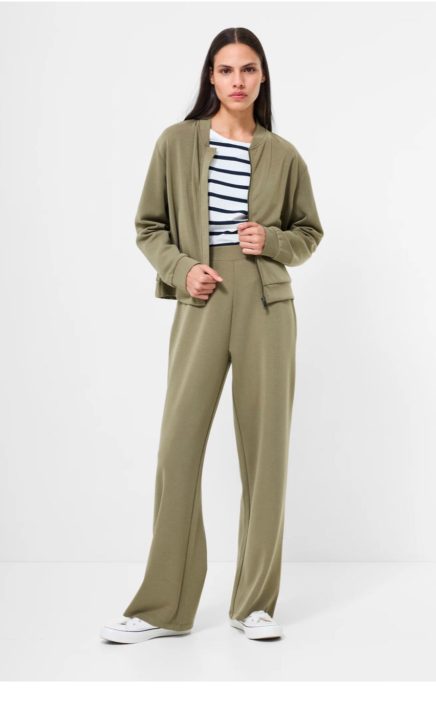French Connection Wren Bomber Jacket Khaki