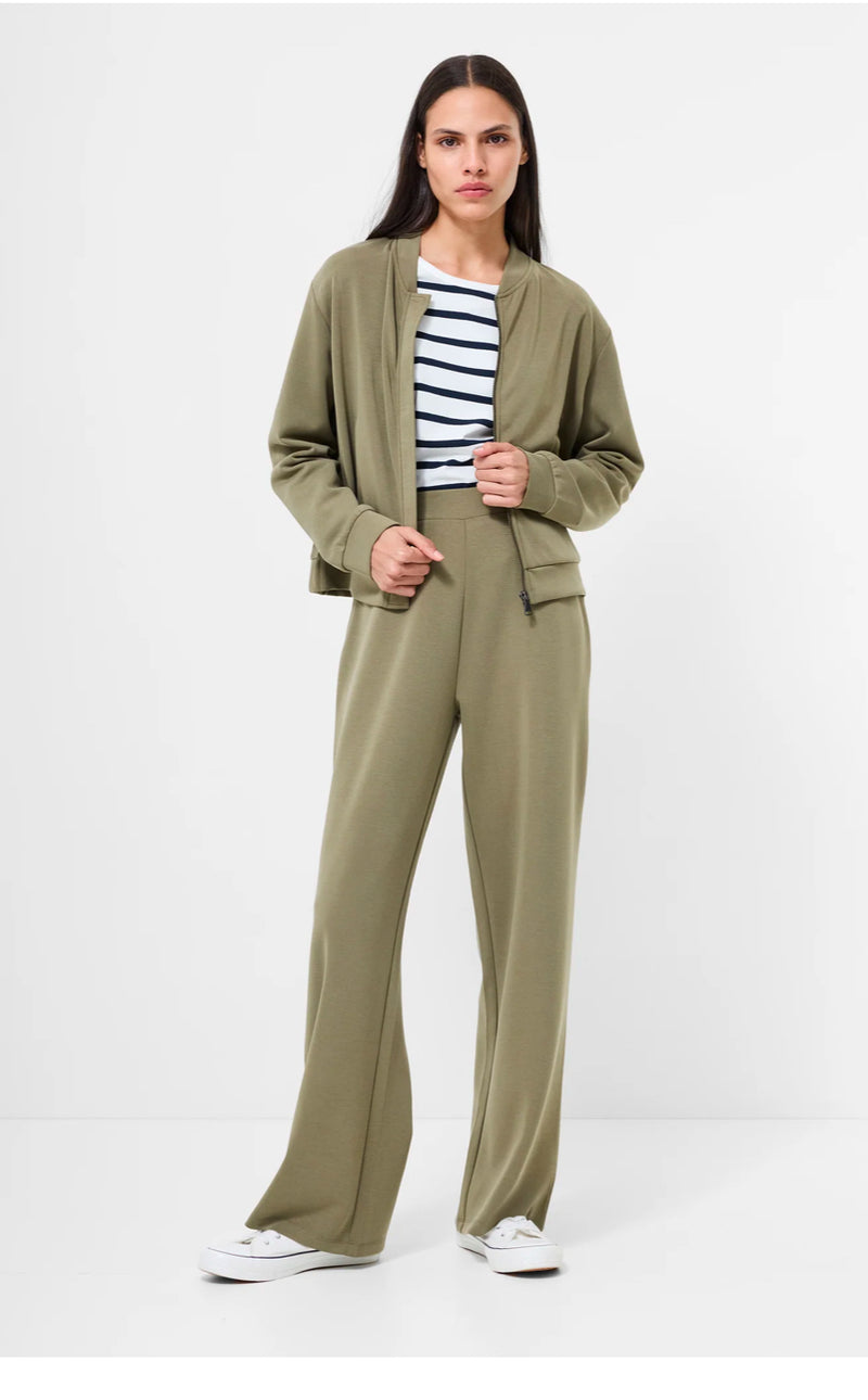 French Connection Wren Bomber Jacket Khaki
