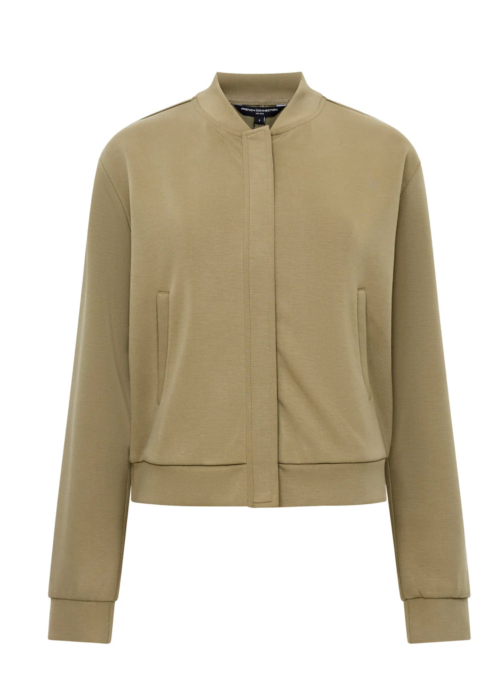 French Connection Wren Bomber Jacket Khaki