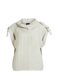 NU Denmark Anja Knit Top Bone