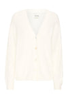 ICHI Brula Soft Cardigan Cloud Dancer