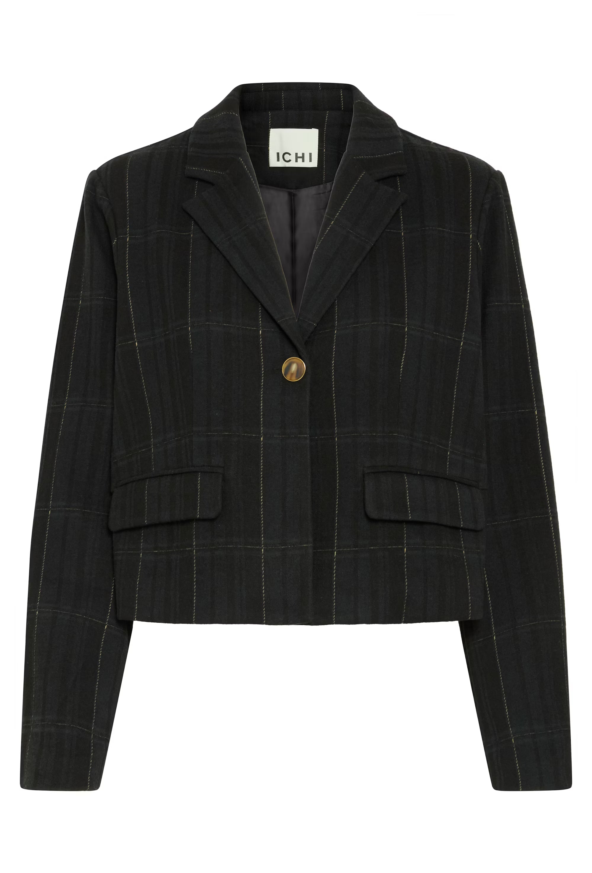 ICHIKATE WOOLLEY Jacket Green Check
