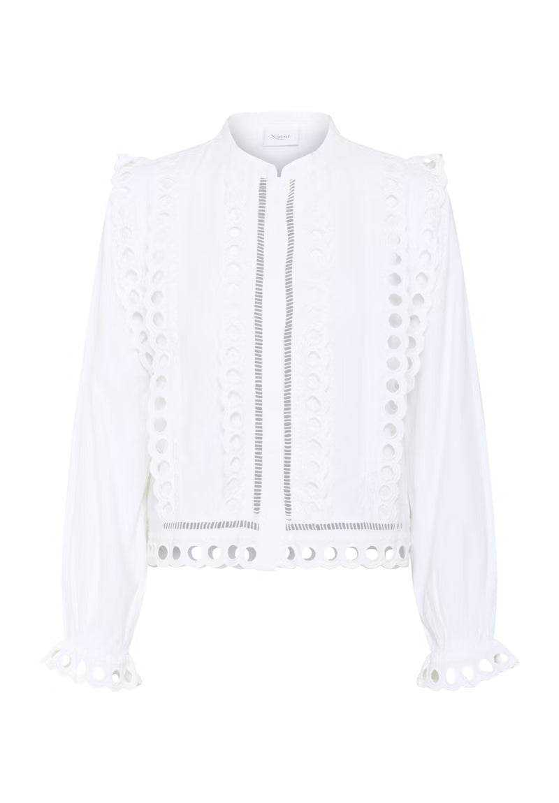 Saint Tropez Marlee Shirt White