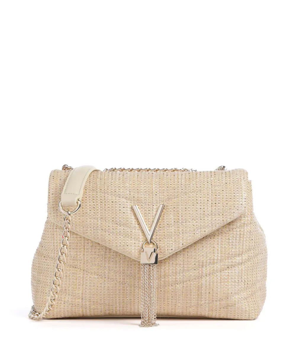 Valentino Privilege Tweed Sparkle Bag Cipria