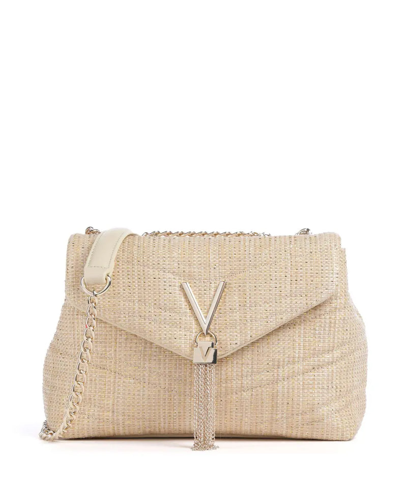 Valentino Privilege Tweed Sparkle Bag Cipria