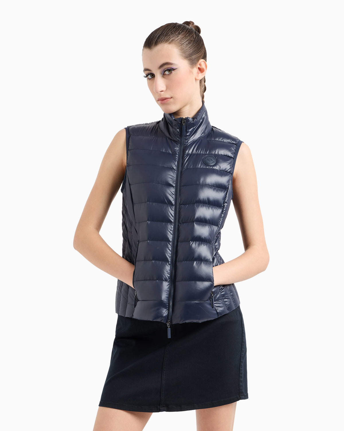 Armani Exchange Waistcoat In Black