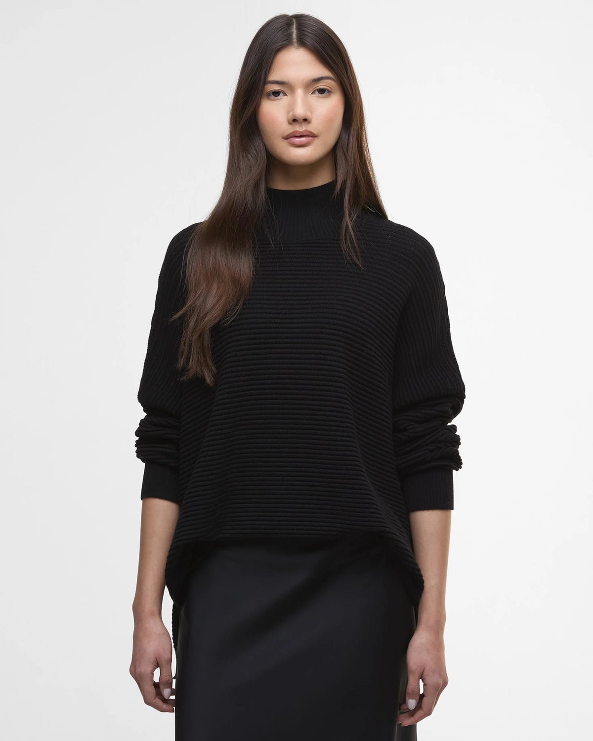 Barbour Kaia Knitted Jumper Black