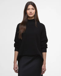 Barbour Kaia Knitted Jumper Black