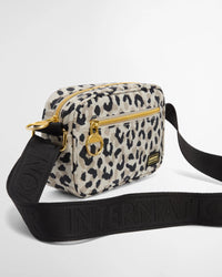 Barbour International Boulevard Micro Bag Leopard