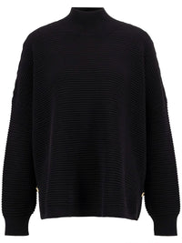 Barbour Kaia Knitted Jumper Black