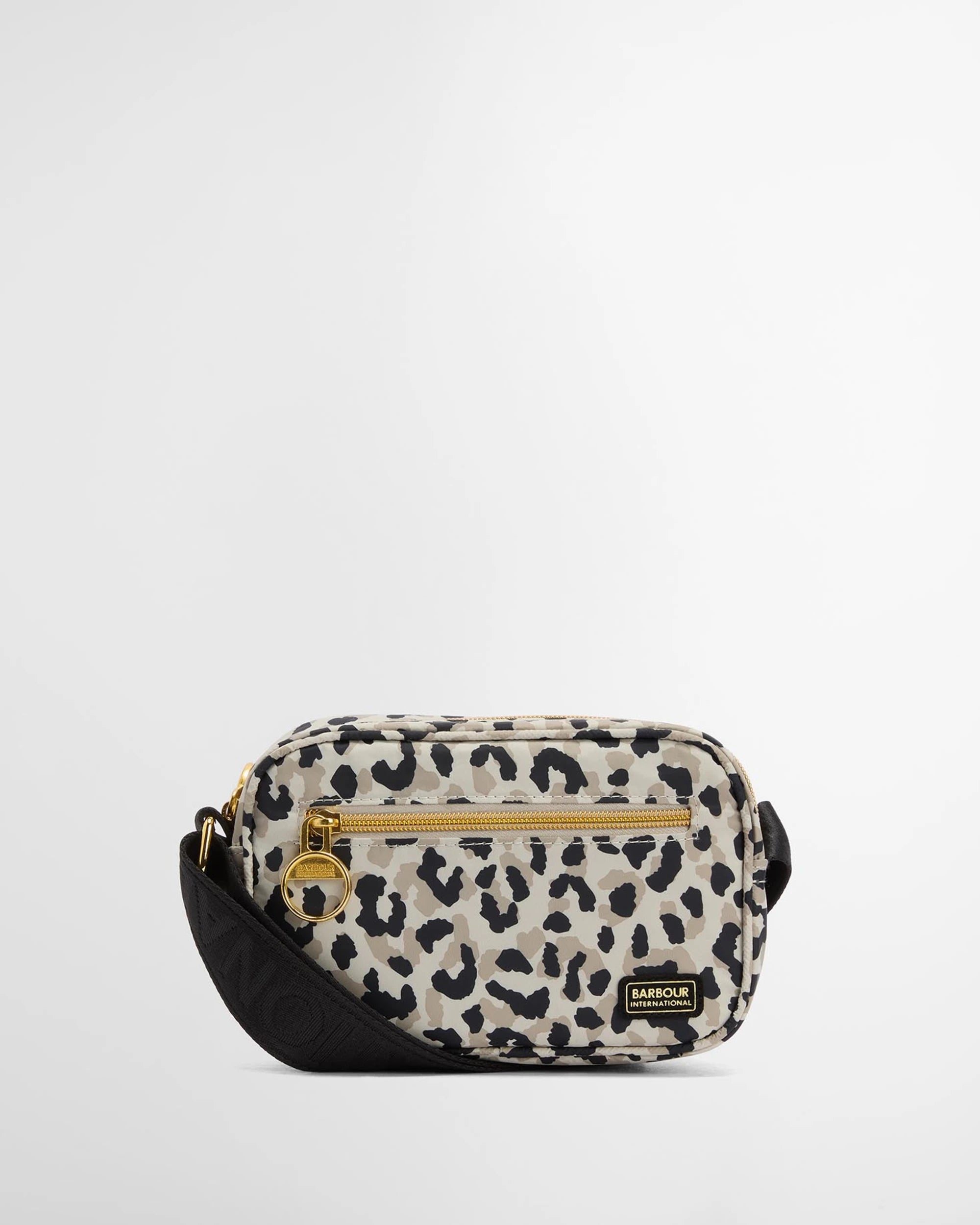 Barbour International Boulevard Micro Bag Leopard
