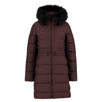 Barbour International Anastasia Puffer Jacket Red Velvet