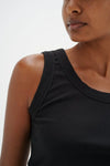 Inwear Dagna Ribbed Vest Top Black