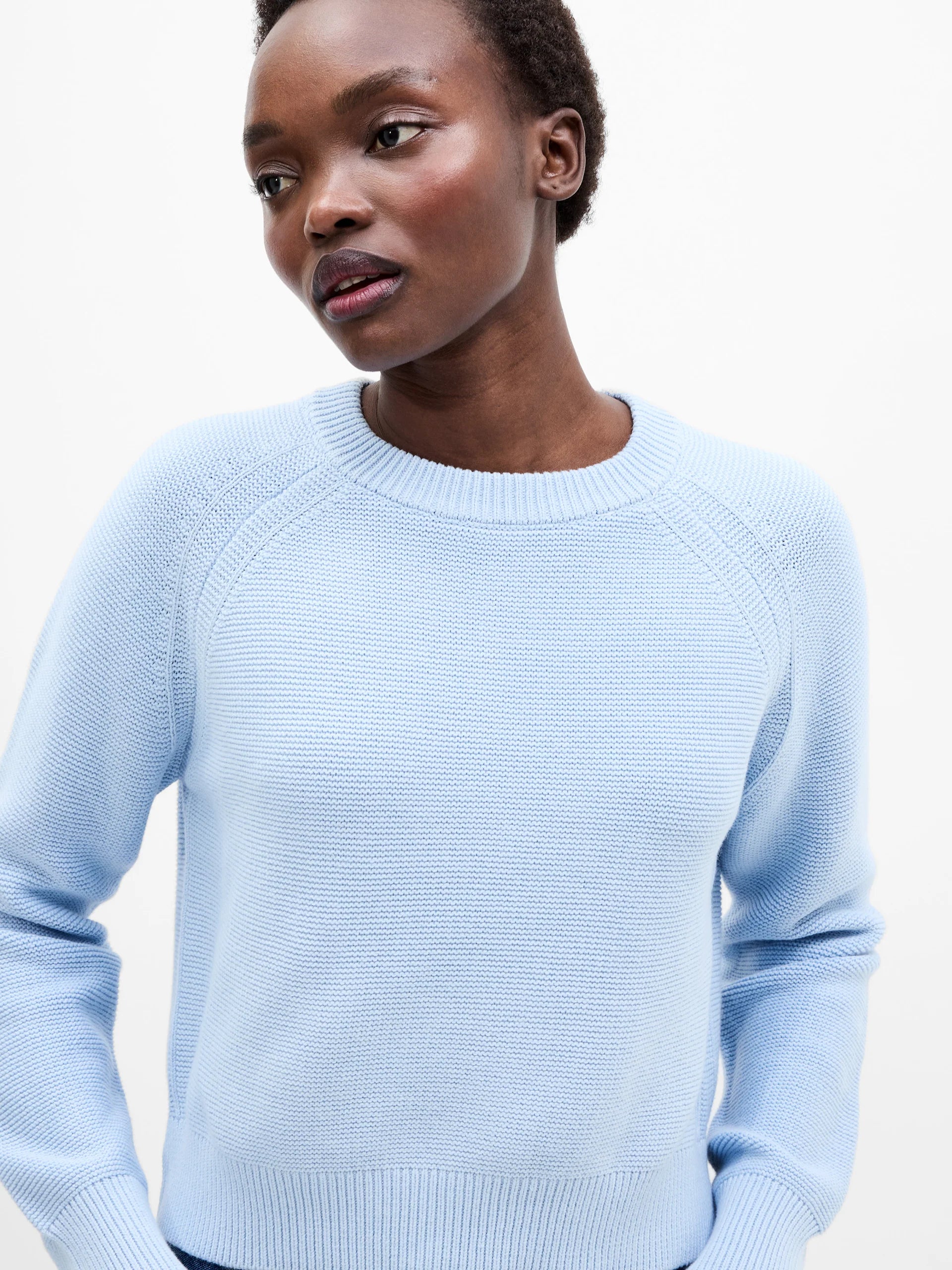 French Connection Lily Jumper In Artic Blue