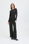 ICHI Kate Woolley Trouser Green