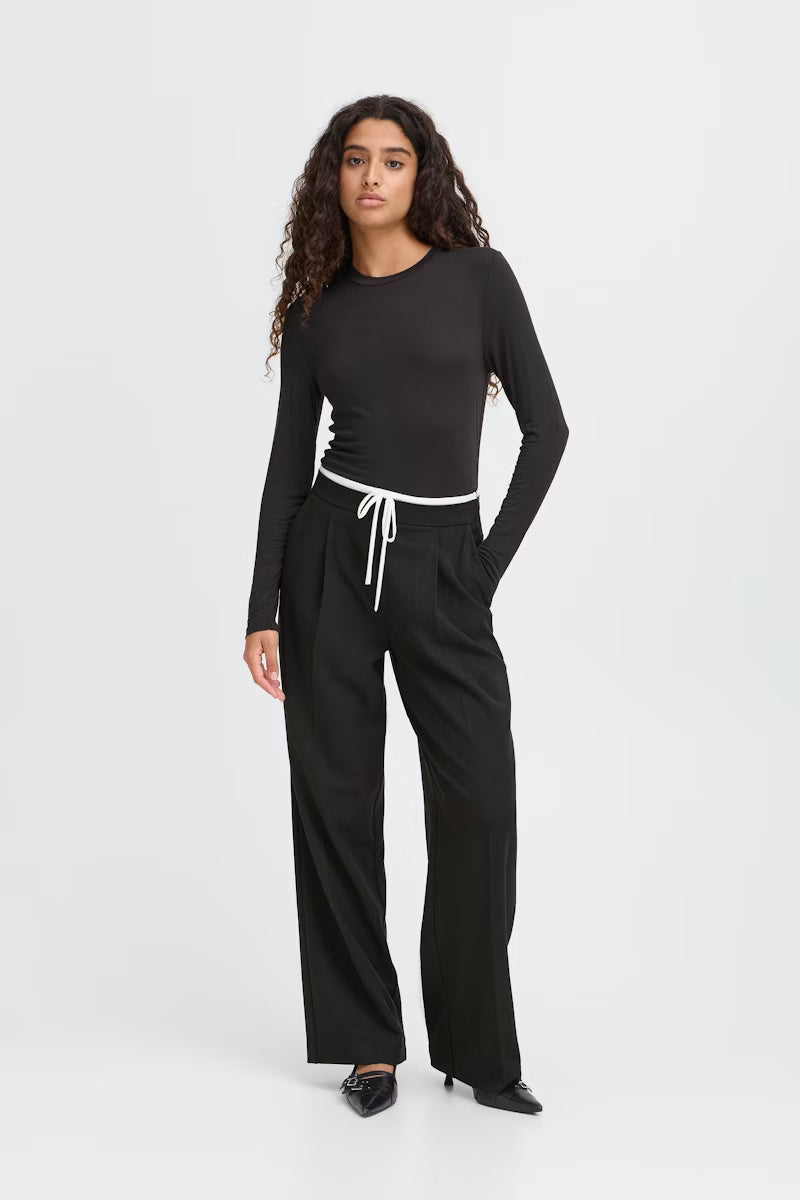 ICHI Kyrra Trouser Black