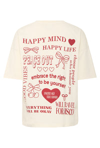 ICHI Nabino Tshirt Birch
