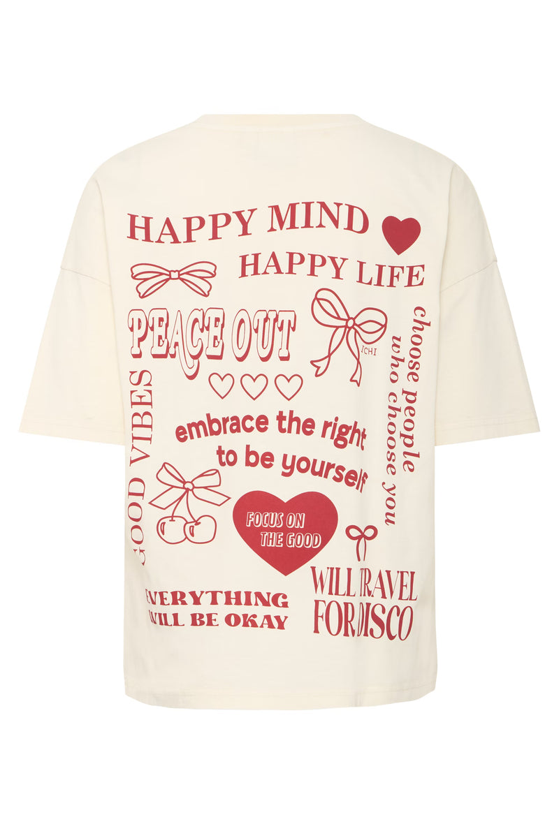 ICHI Nabino Tshirt Birch