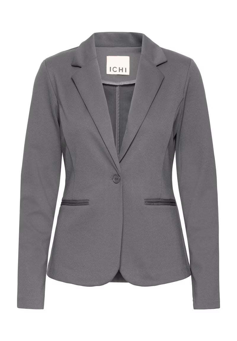 ICHI Kate Blazer In Grey