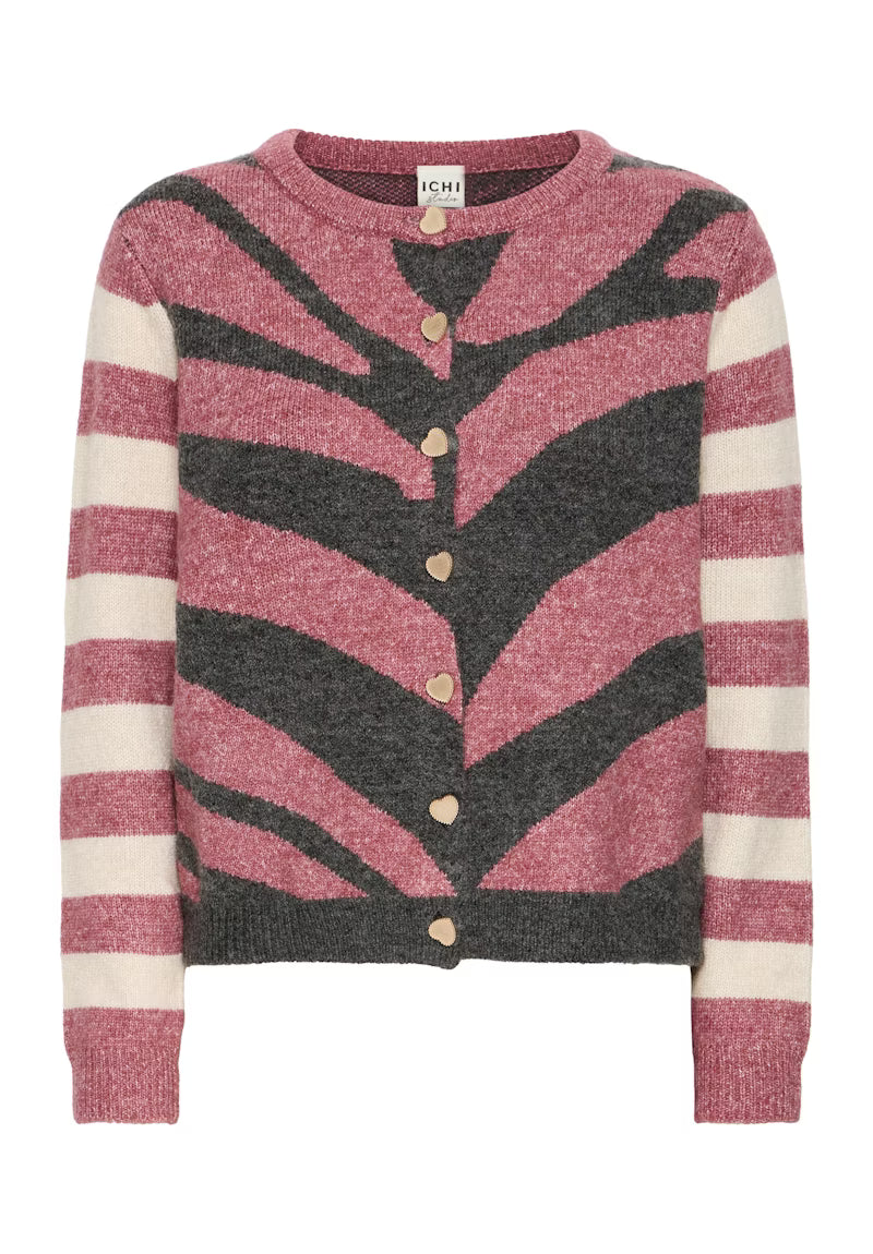 ICHI Livoni Cardigan Pink