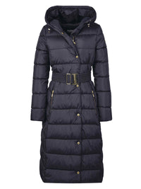 Barbour Track Line Quilted Jacket Black