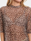 Saint Tropez Loreen Tshirt Leopard Print