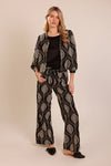 Traffic People Love And Anarchy Lulu Trousers Black