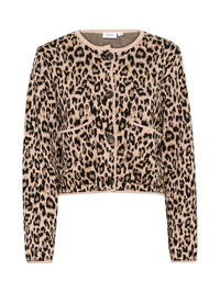 Saint Tropez Lydia Cardigan Leopard